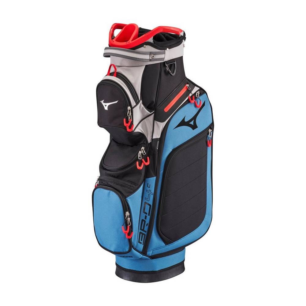Panske Batoh Mizuno BR-D4C Cart Siva Modre/Čierne Vypredaj DMBK08179